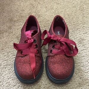 Glittery Red Kids Shoes